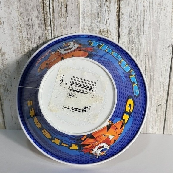 Vintage Tony The Tiger Frosted Flakes Cereal Bowl, Theyre Grreat‎ - Picture 5 of 7